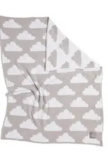 Living Textiles Living Textiles Chenille Blanket - Grey Clouds