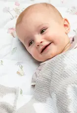 Living Textiles Living Textiles Chenille Blanket - Grey Clouds