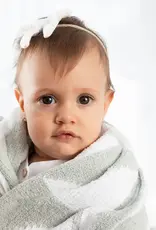 Living Textiles Living Textiles Chenille Blanket - Sage Triangle