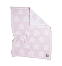 Living Textiles Living Textiles Chenille Blanket - Purple Flower