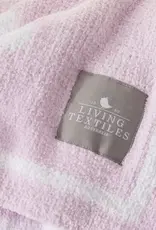 Living Textiles Living Textiles Chenille Blanket - Purple Flower