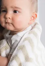 Living Textiles Living Textiles Chenille Blanket - Chevron/Taupe