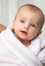 Living Textiles Living Textiles Chenille Blanket - Purple Flower