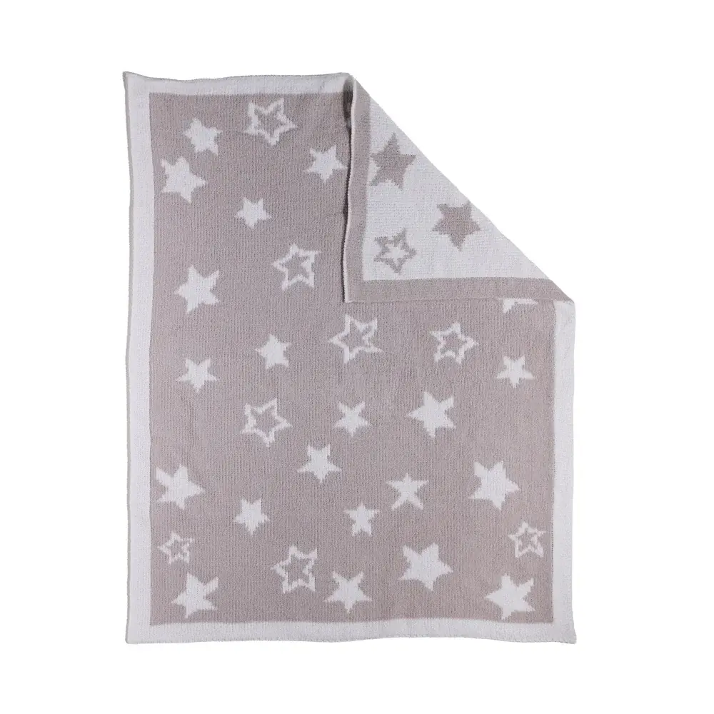 Living Textiles Living Textiles Chenille Blanket - Galaxy/Grey