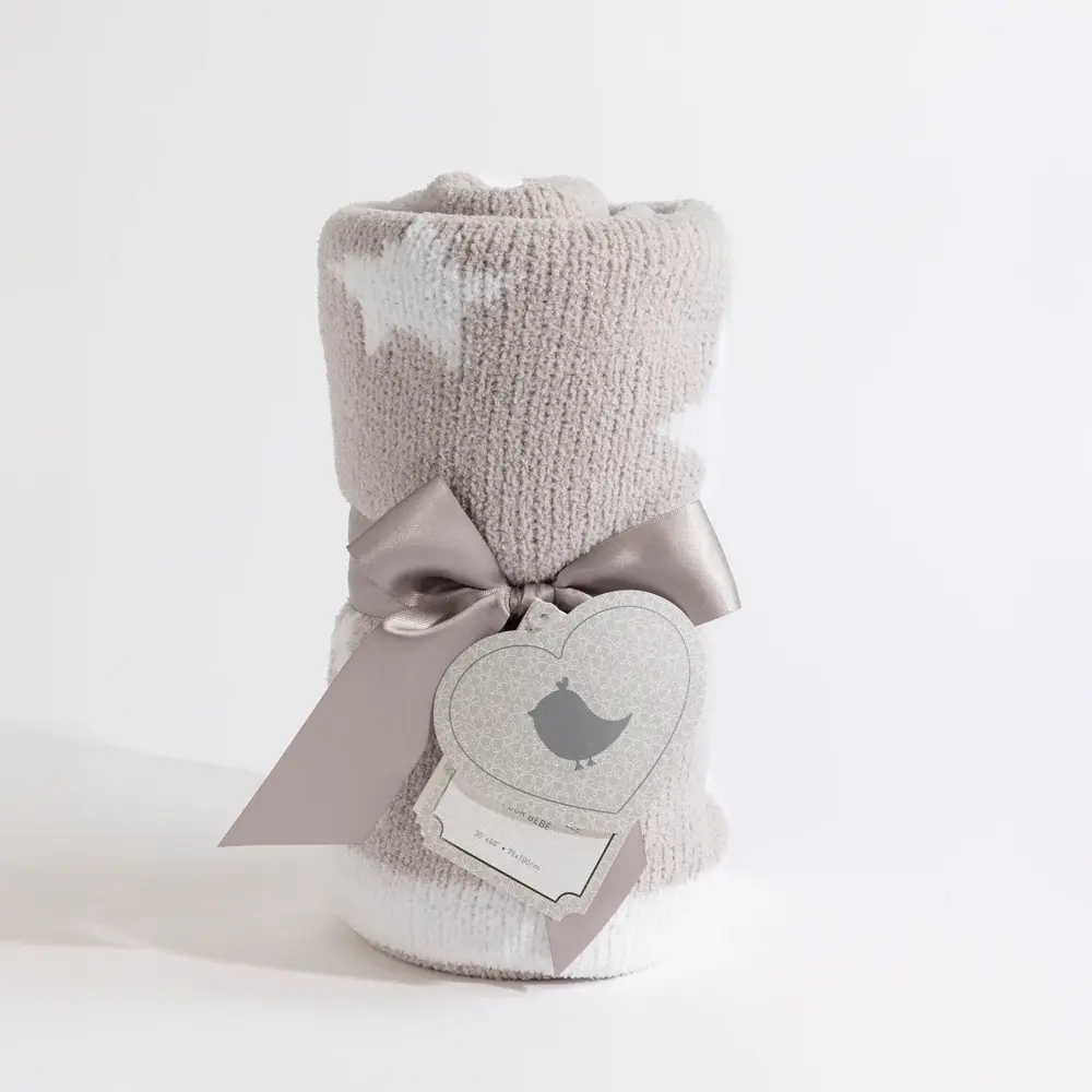 Living Textiles Living Textiles Chenille Blanket - Galaxy/Grey