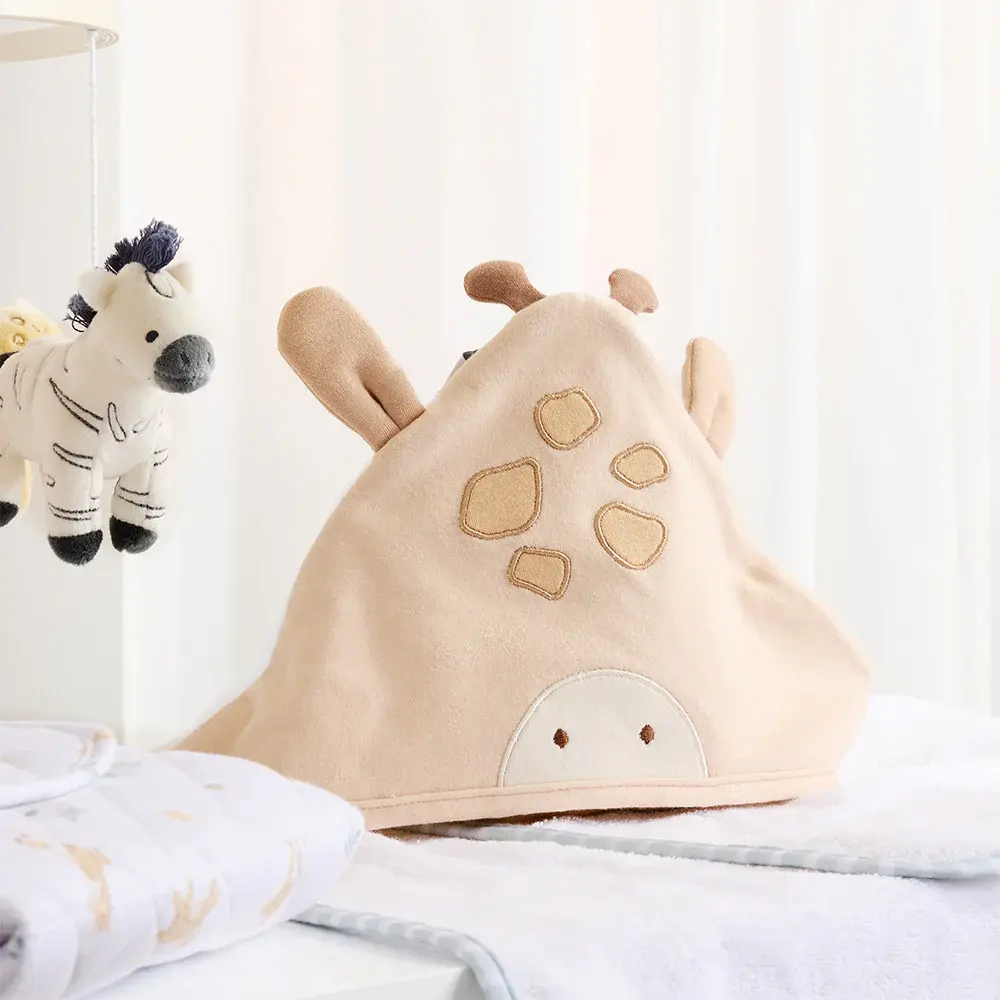 Living Textiles Living Textiles Organic Hooded Towel - Roam & Roar