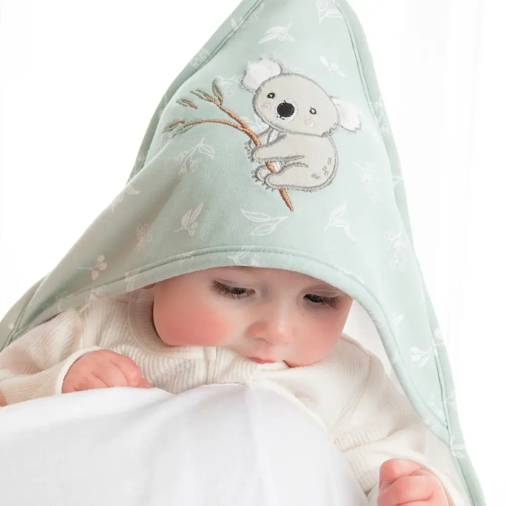 Living Textiles Living Textiles Organic Hooded Towel - Australiana