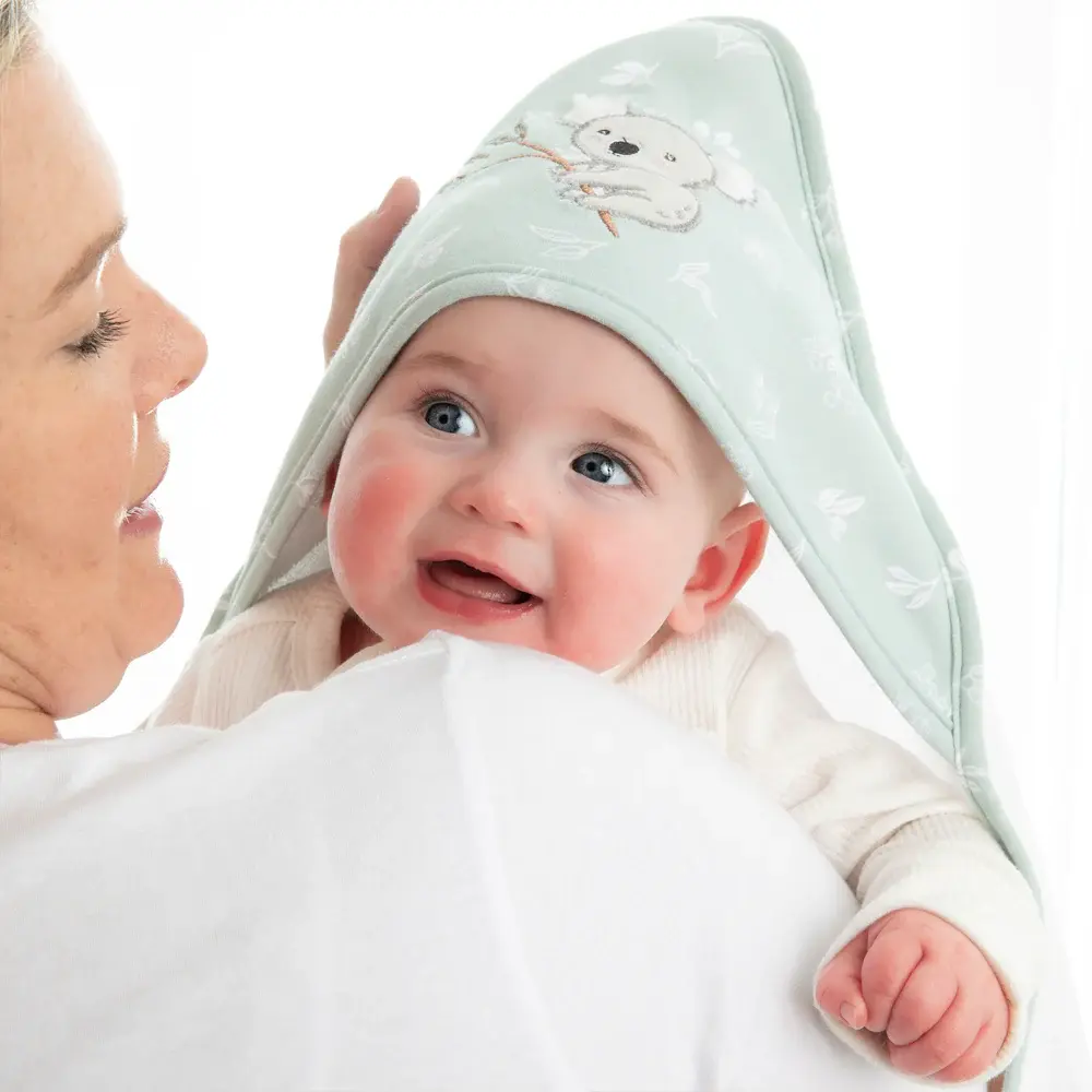 Living Textiles Living Textiles Organic Hooded Towel - Australiana