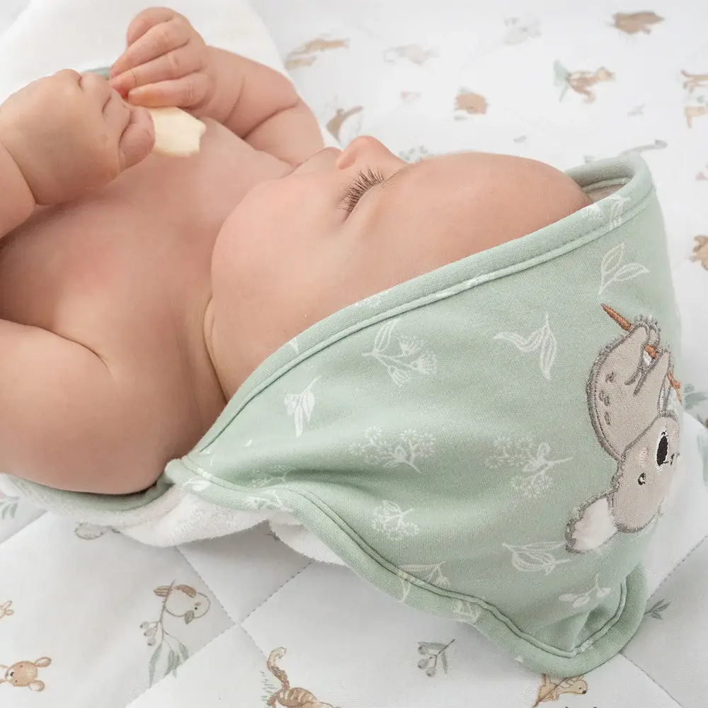 Living Textiles Living Textiles Organic Hooded Towel - Australiana