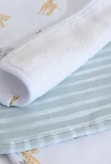 Living Textiles Living Textiles 3 Pack Organic Wash Cloths - Roam & Roar