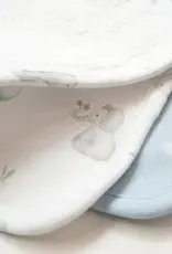 Living Textiles Living Textiles 3 Pack Organic Wash Cloths - Elephant Playtime