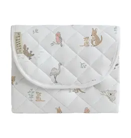Living Textiles Living Textiles Foldable Waterproof Travel Change Mat - Australiana