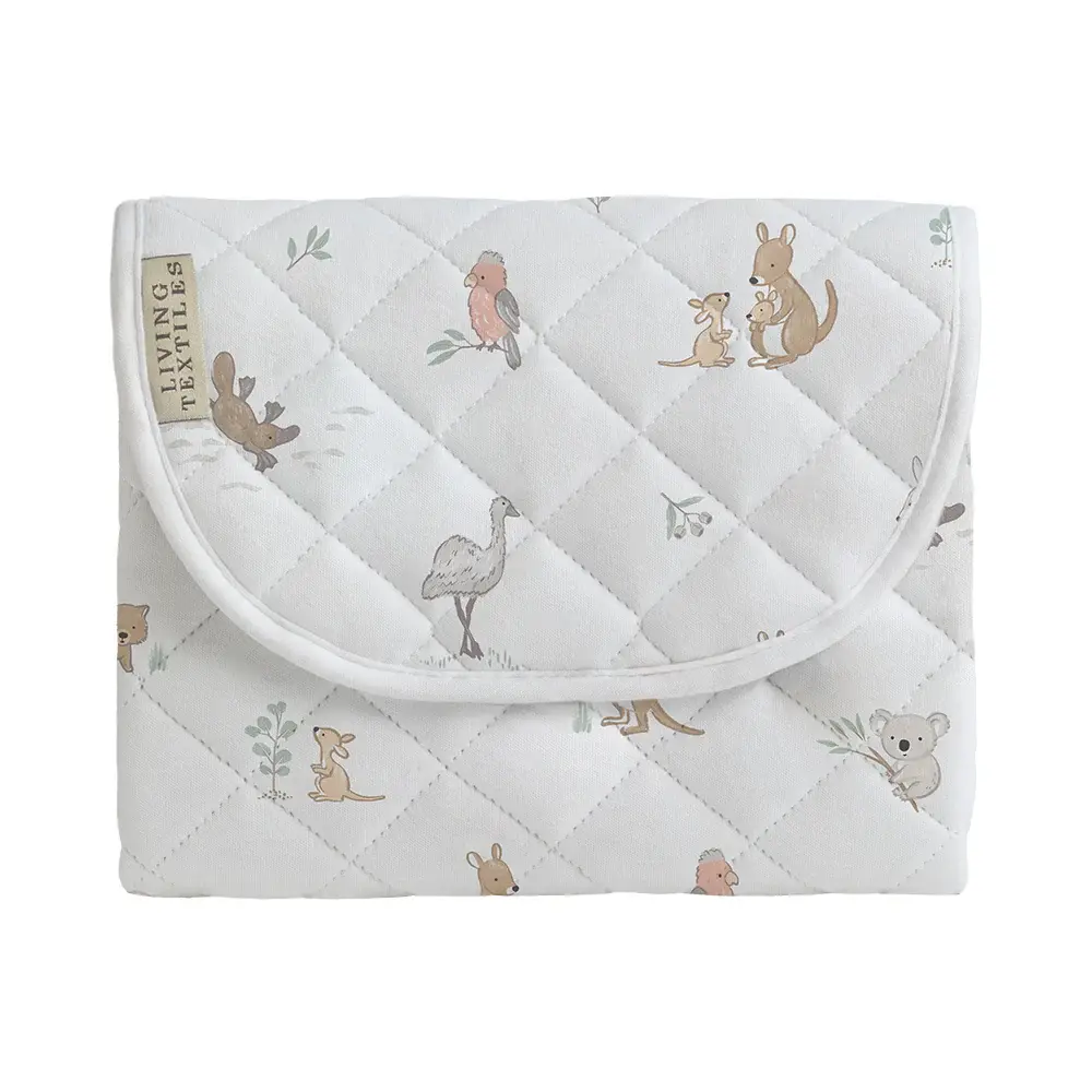Living Textiles Living Textiles Foldable Waterproof Travel Change Mat - Australiana