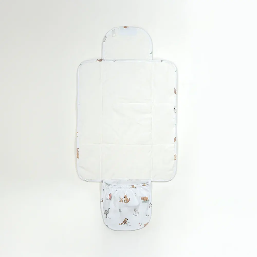 Living Textiles Living Textiles Foldable Waterproof Travel Change Mat - Australiana