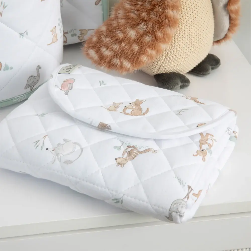 Living Textiles Living Textiles Foldable Waterproof Travel Change Mat - Australiana