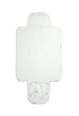 Living Textiles Living Textiles Foldable Waterproof Travel Change Mat - Elephant Playtime