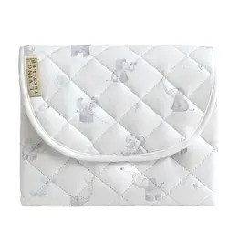 Living Textiles Living Textiles Foldable Waterproof Travel Change Mat - Elephant Playtime