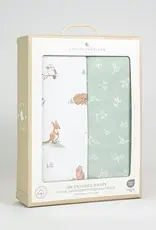 Living Textiles Living Textiles 2 Pack Organic Swaddle Wraps - Australiana