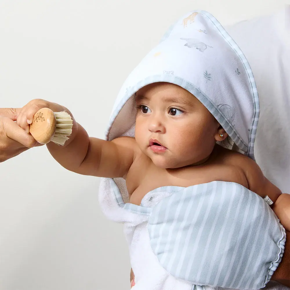 Living Textiles Living Textiles 4pc Baby Bath Gift Set - Roam & Roar