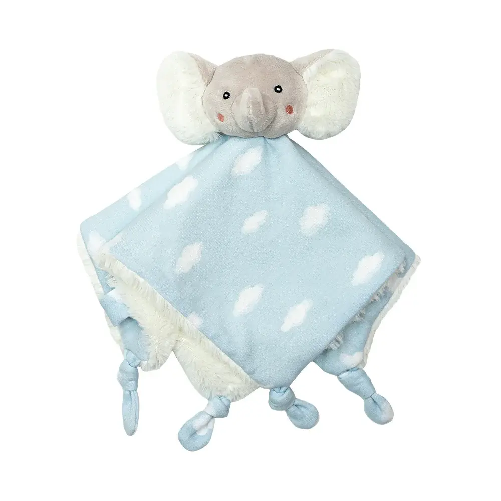 Living Textiles Living Textiles Security Blanket - Elephant Playtime