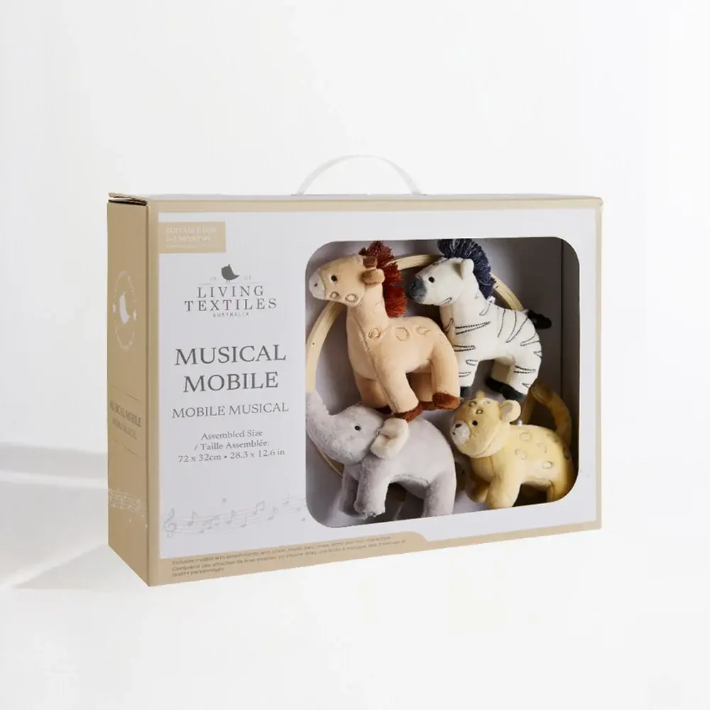 Living Textiles Living Textiles Musical Mobile - Roam & Roar