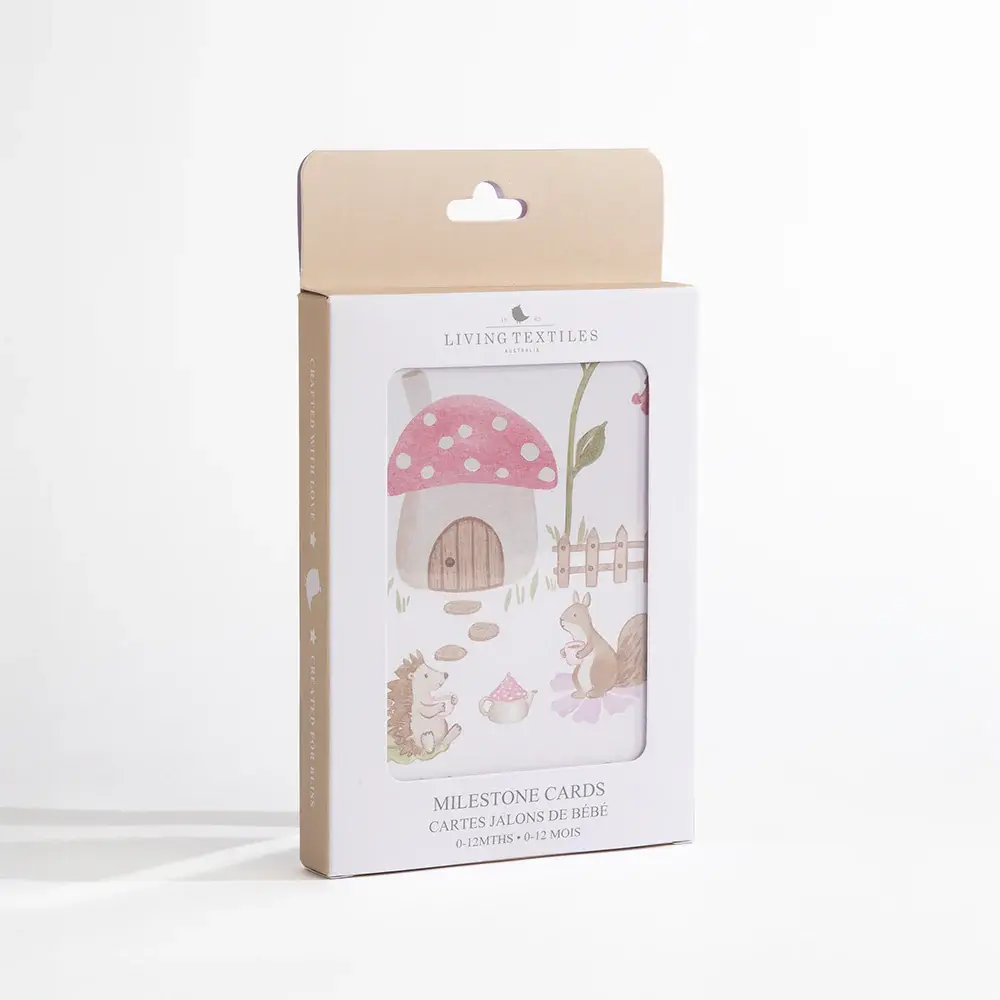 Living Textiles Living Textiles Milestone Cards - Whimsical Wonderland