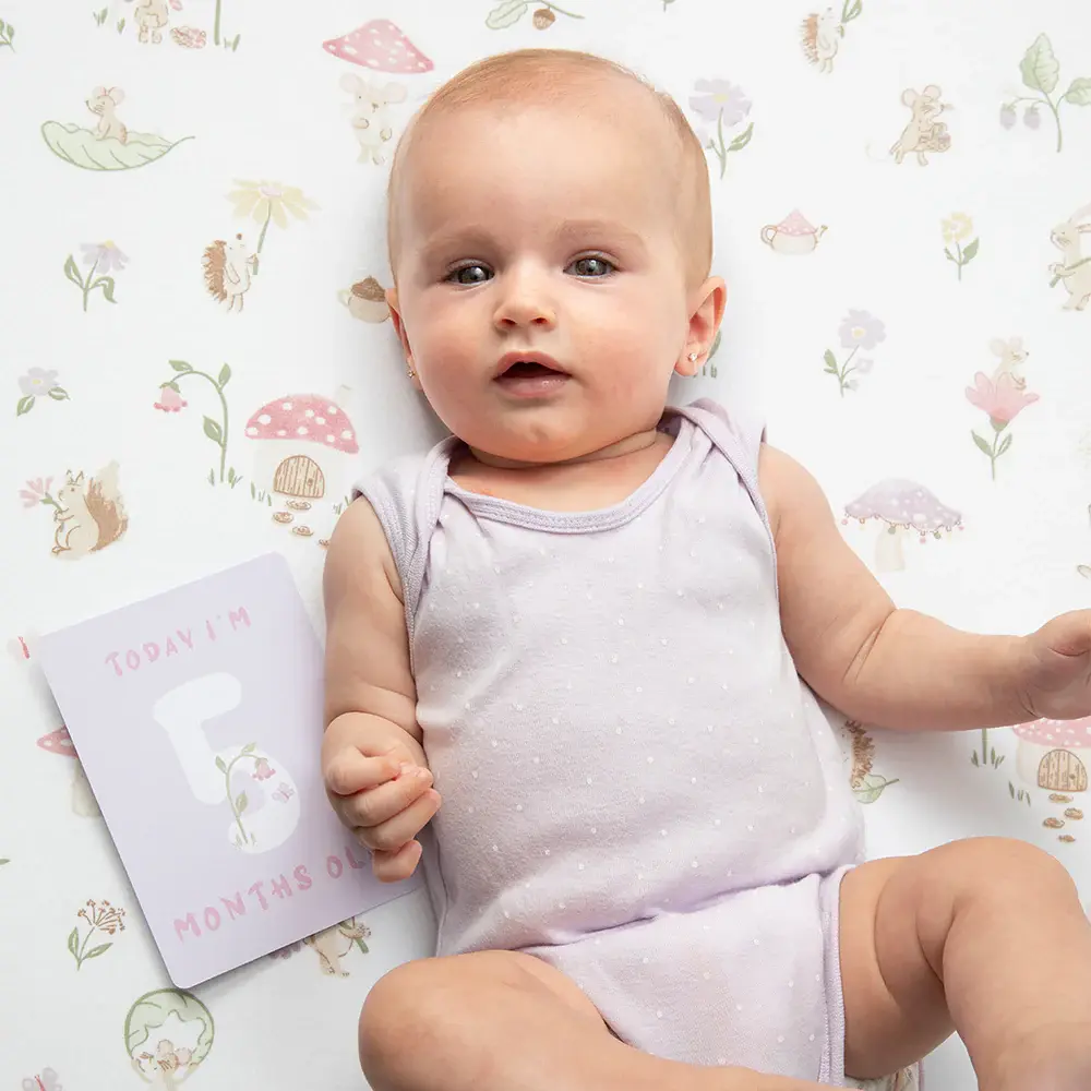 Living Textiles Living Textiles Milestone Cards - Whimsical Wonderland