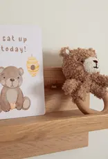 Living Textiles Living Textiles Milestone Cards - Cuddly Bear