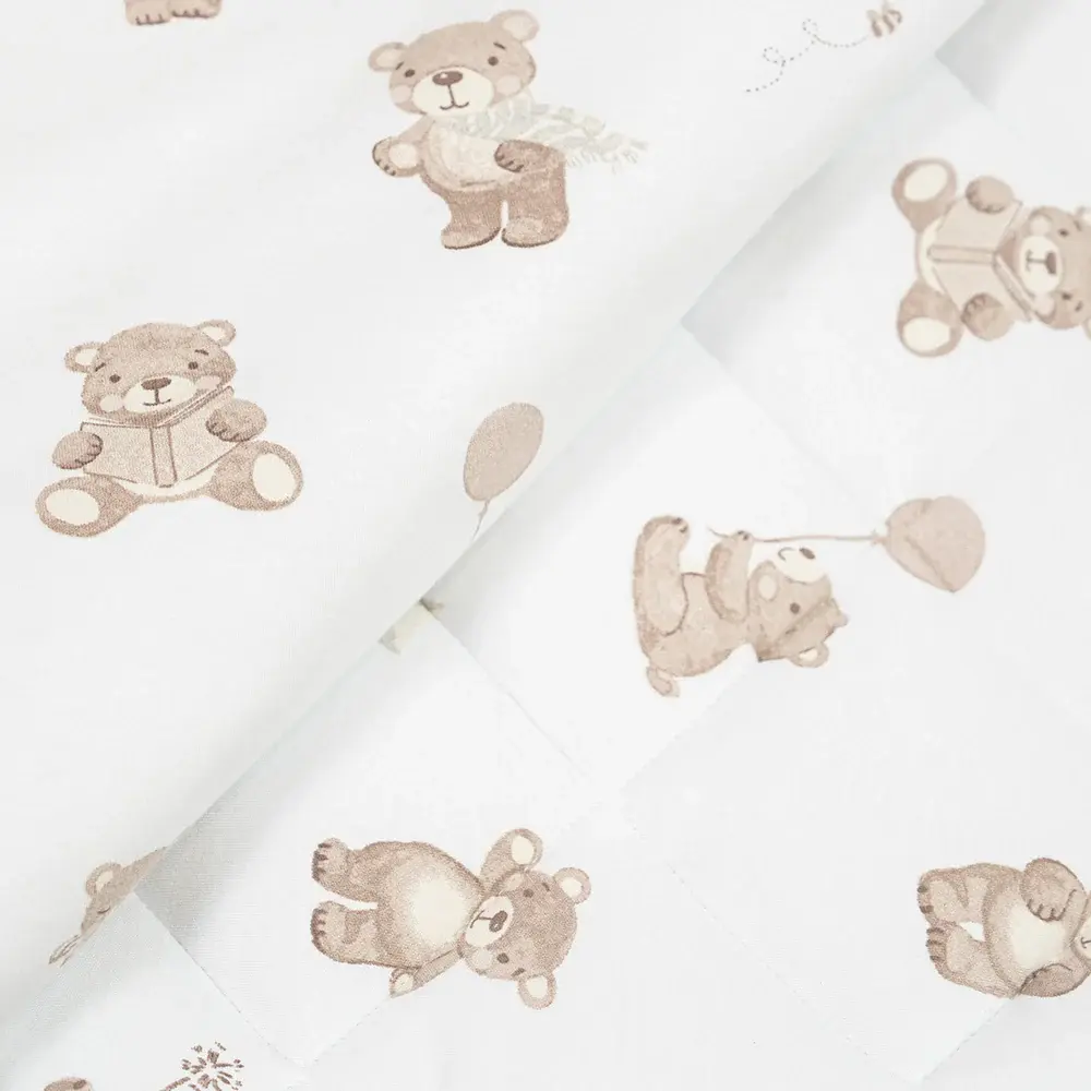 Living Textiles Living Textiles Deluxe Nap Mat - Cuddly Bear