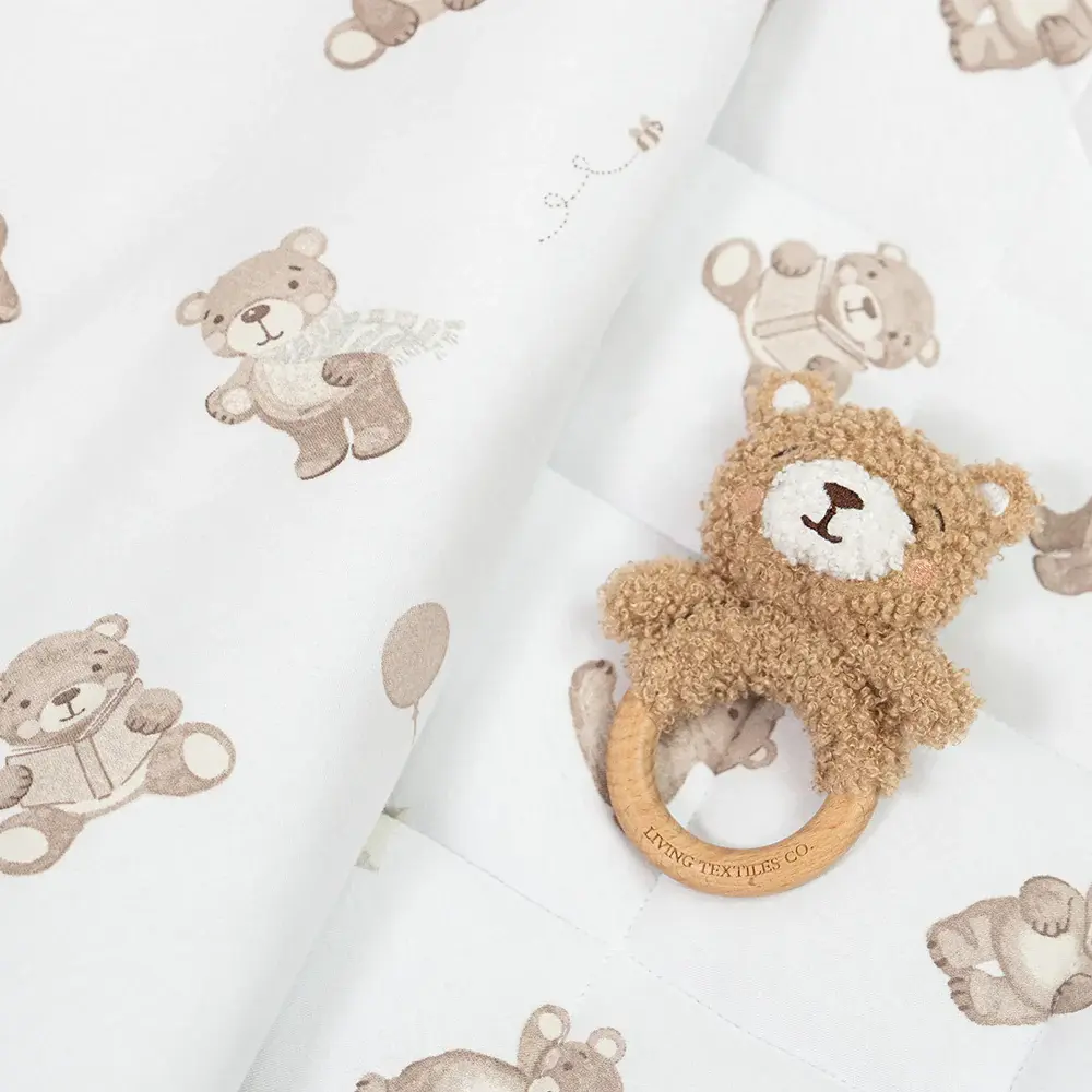 Living Textiles Living Textiles Deluxe Nap Mat - Cuddly Bear