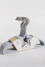 Living Textiles Living Textiles Baby Coat Hangers 10pk - Stars/Blue