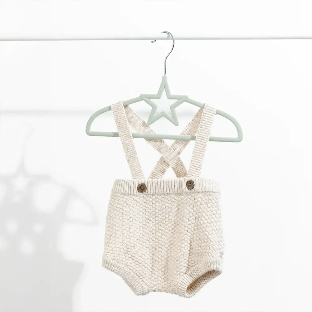 Living Textiles Living Textiles Baby Coat Hangers 10pk - Stars/Sage