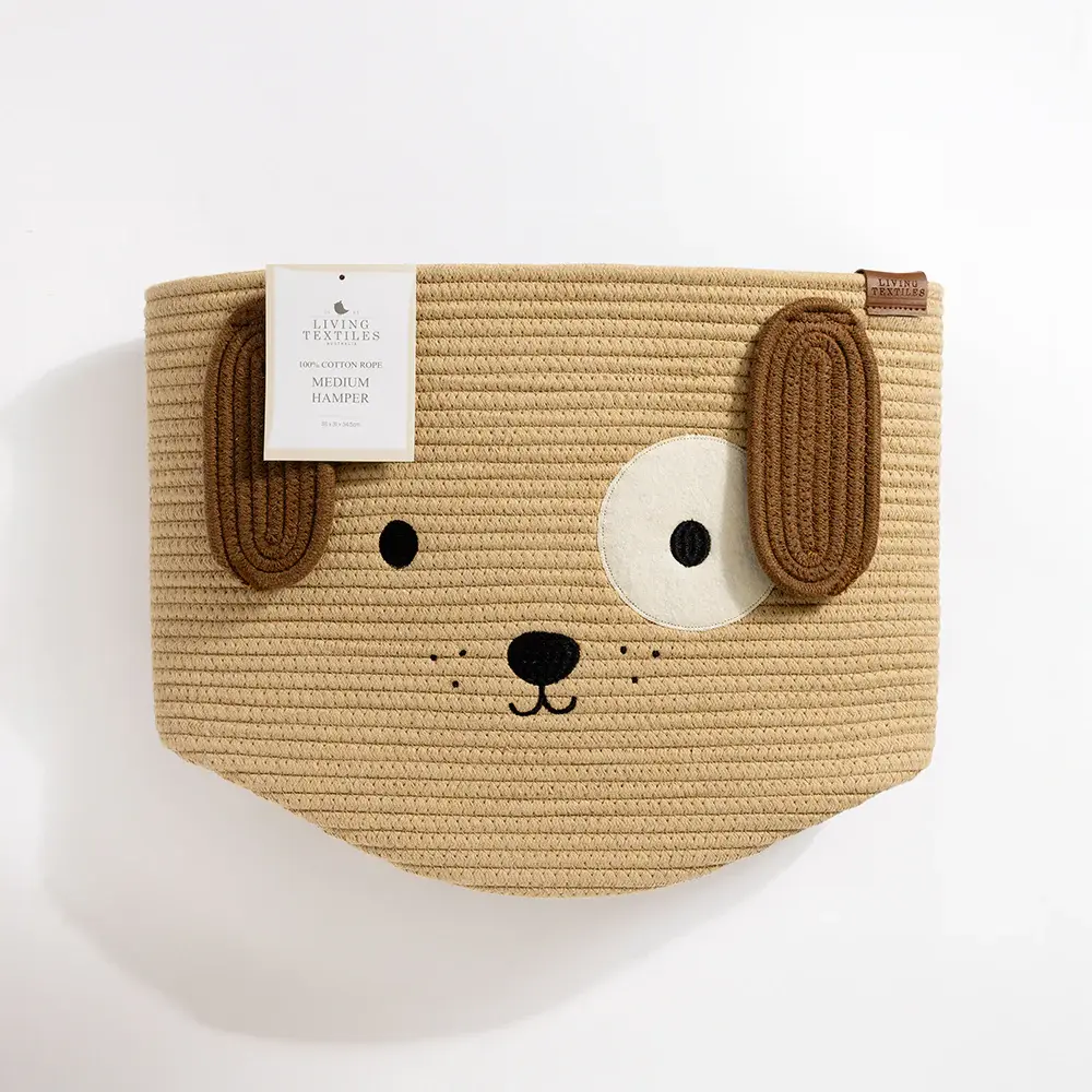 Living Textiles Living Textiles Cotton Rope Animal Hampers - Puppy