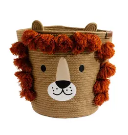Living Textiles Living Textiles Cotton Rope Animal Hampers - Lion