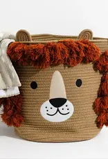 Living Textiles Living Textiles Cotton Rope Animal Hampers - Lion