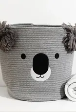 Living Textiles Living Textiles Cotton Rope Animal Hampers - Koala