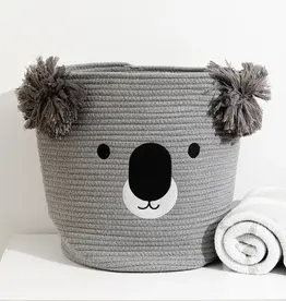 Living Textiles Living Textiles Cotton Rope Animal Hampers - Koala
