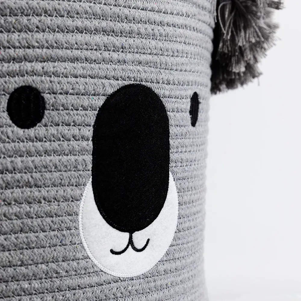 Living Textiles Living Textiles Cotton Rope Animal Hampers - Koala