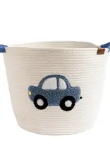 Living Textiles Living Textiles Cotton Rope Embroidered Hampers - Car
