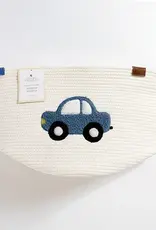 Living Textiles Living Textiles Cotton Rope Embroidered Hampers - Car
