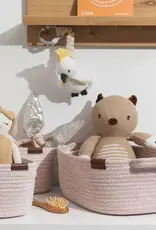 Living Textiles Living Textiles Cotton Rope 3pc Nursery Storage set - Pink