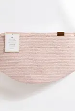 Living Textiles Living Textiles Cotton Rope Medium Hamper - Pink