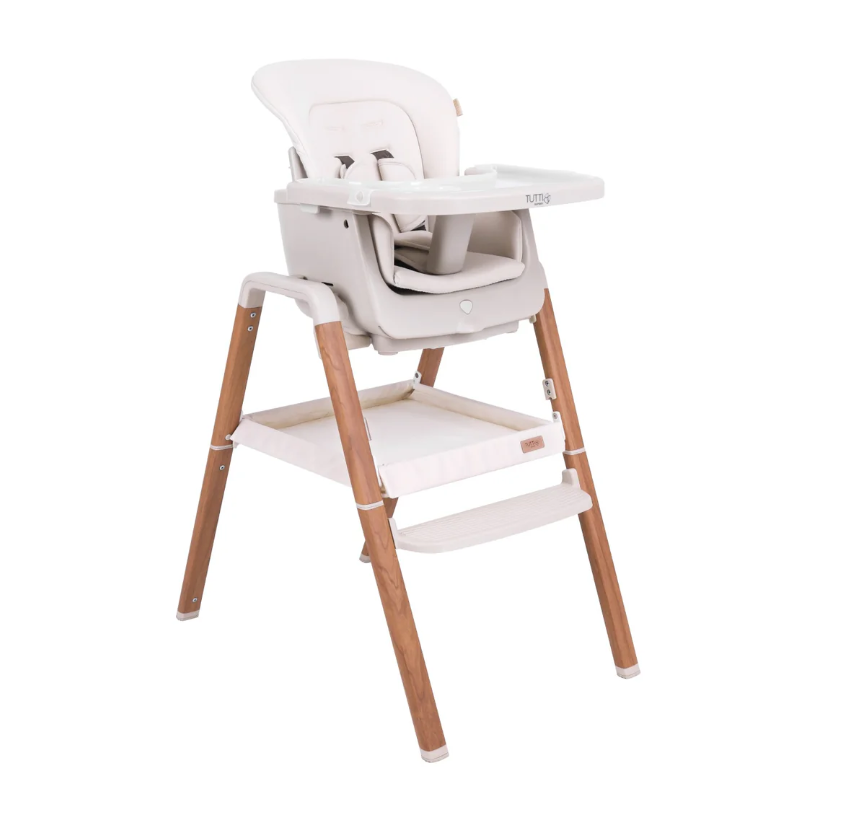 Tutti Bambini Tutti Bambini Nova Evolutionary High Chair in Scandi Walnut and Ecru