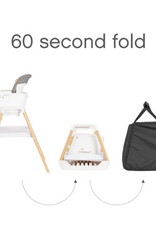 Tutti Bambini Tutti Bambini Nova Evolutionary High Chair in Scandi Walnut and Ecru