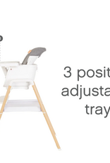 Tutti Bambini Tutti Bambini Nova Evolutionary High Chair in Scandi Walnut and Ecru