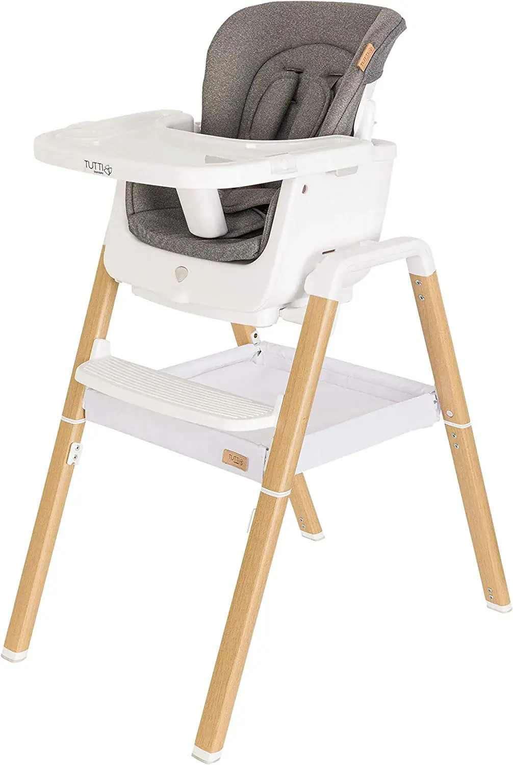 Tutti Bambini Tutti Bambini Nova Evolutionary High Chair in White Oak