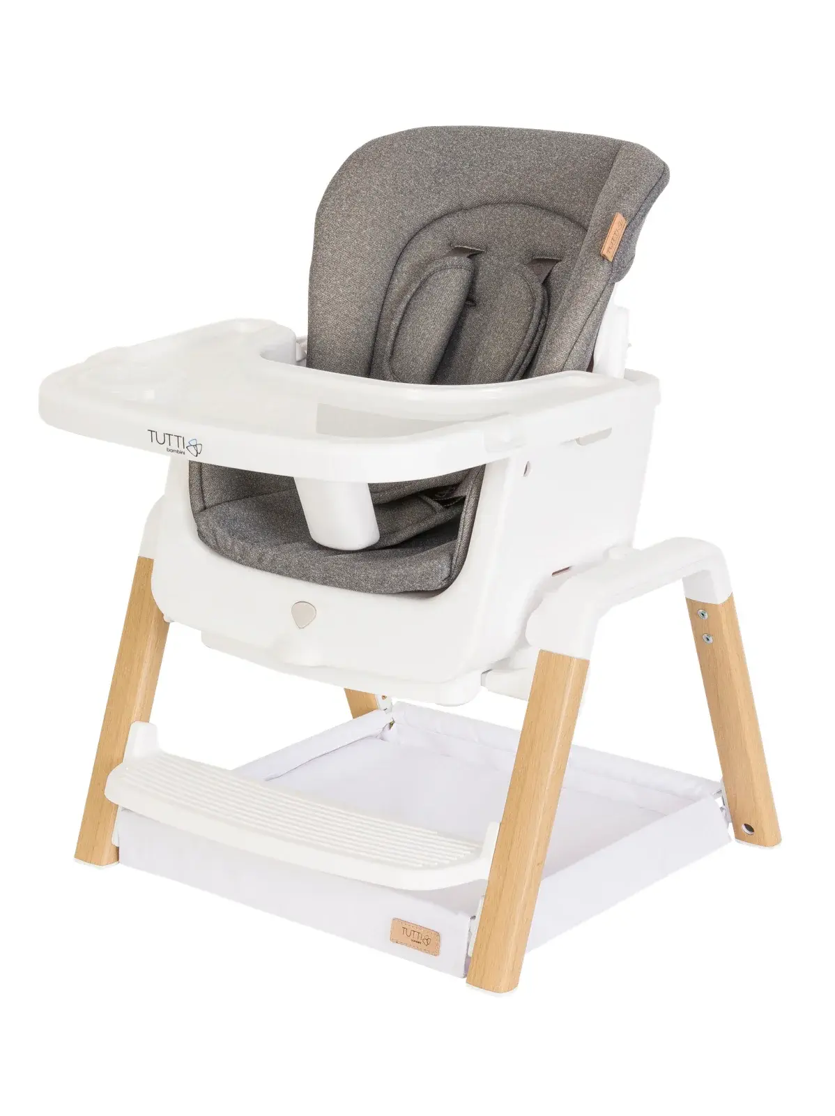 Tutti Bambini Tutti Bambini Nova Evolutionary High Chair in White Oak