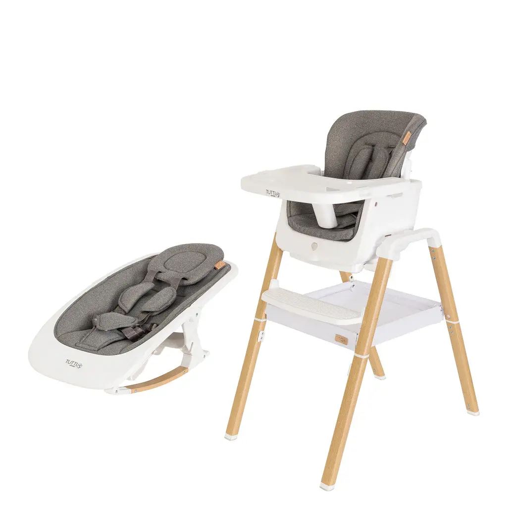 Tutti Bambini Tutti Bambini Nova Evolutionary High Chair in White Oak