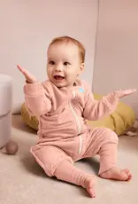 Love To Dream Love to Dream Sleep Suit Long Sleeve 2.5T Quilted Stretch Cotton Rose Pebbles