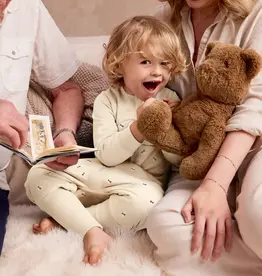 Love To Dream Love to Dream Sleep Suit Long Sleeve 2.5T Quilted Stretch Cotton Oatmeal Bees